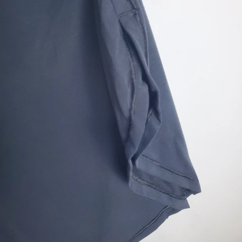 Lululemon Draped Bum Covering Long Sleeve Black Size 6 NWT